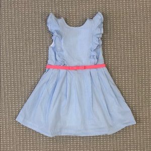 Jacadi Girls Seersucker Dress, Size 6